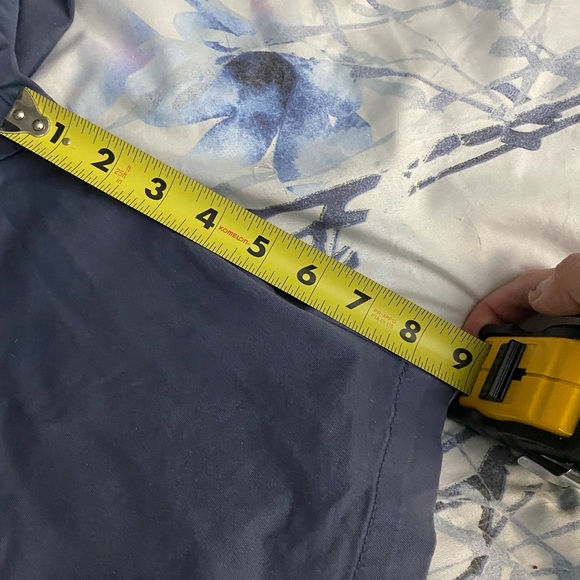 Le 31 Simon’s Exclusives Men's Navy Blue Shorts Size 36 Organic Cotton - Picture 7 of 8